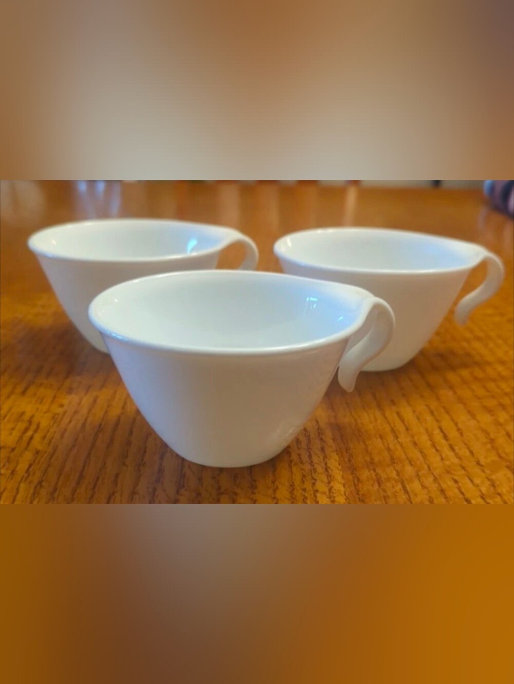 Set of 3- White Corelle Livingware by Corning